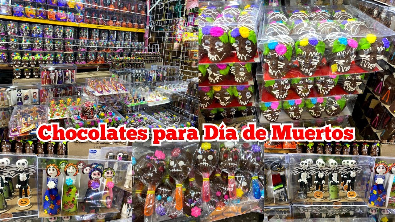 Ya llegaron las CALAVERITAS DE CHOCOLATE 😍🎃Dulces para DÍA DE MUERTOS Y OFRENDAS 👻