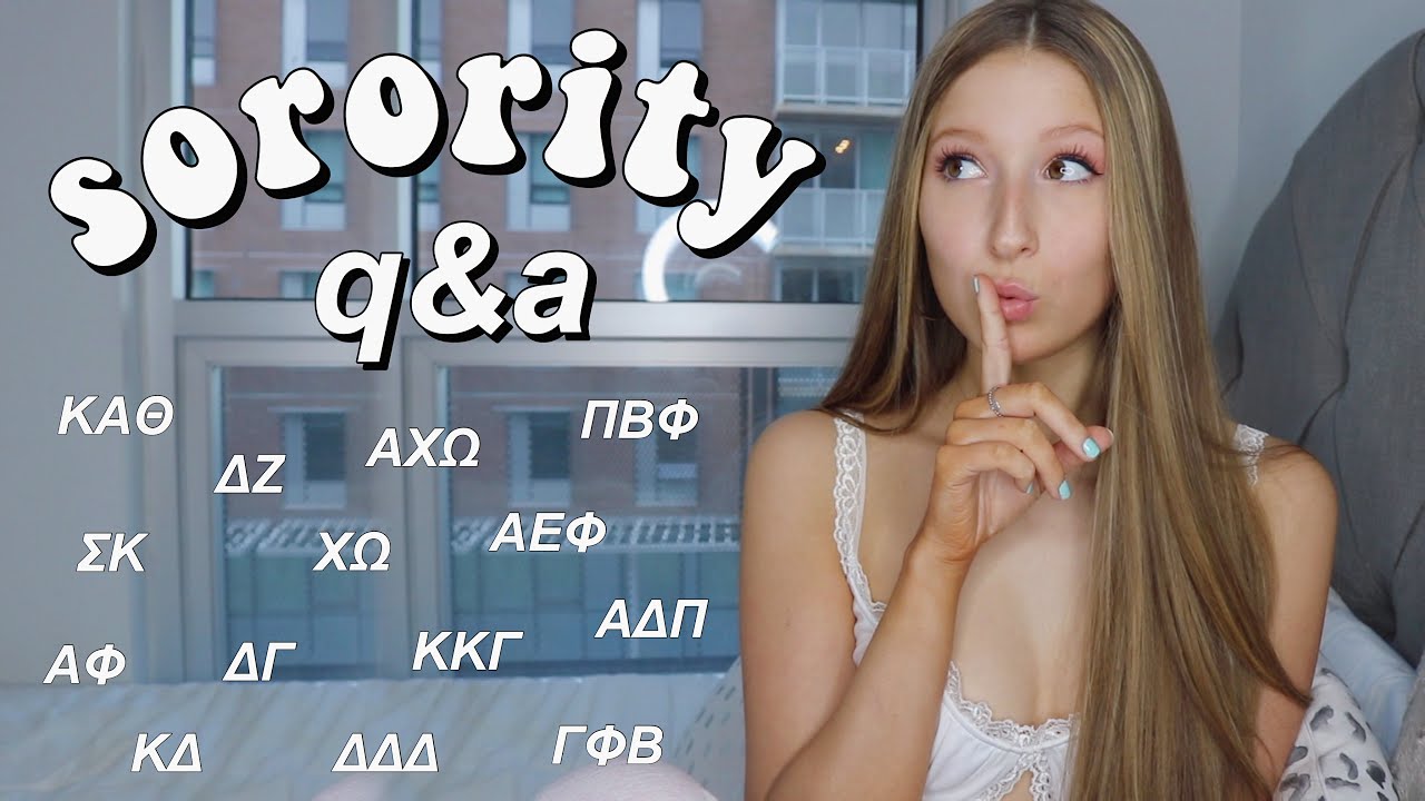 ANSWERING ALL OF YOUR SORORITY QUESTIONS