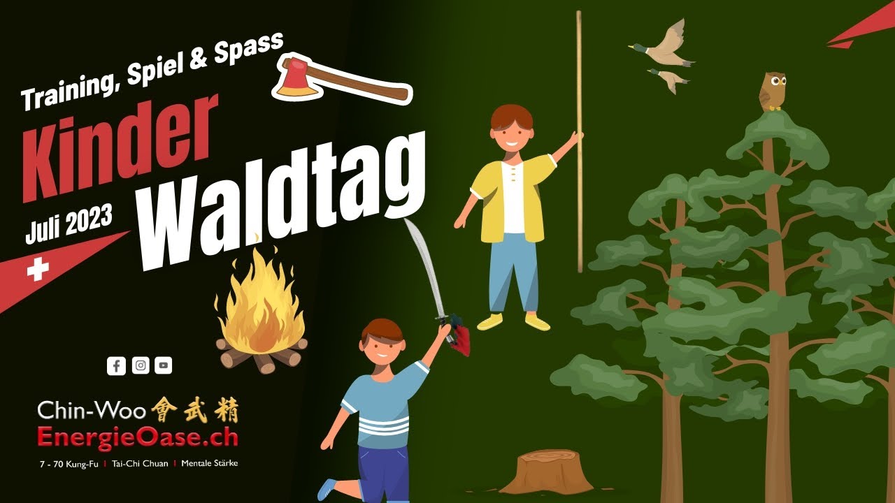 Kinder Waldtag mit Kung Fu by EnergieOase® & Chin-Woo