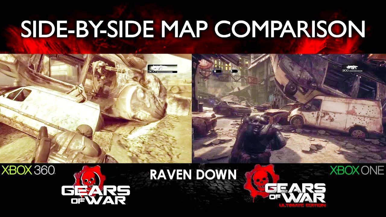 All Map Differences in Gears of War vs Gears: Ultimate Edition