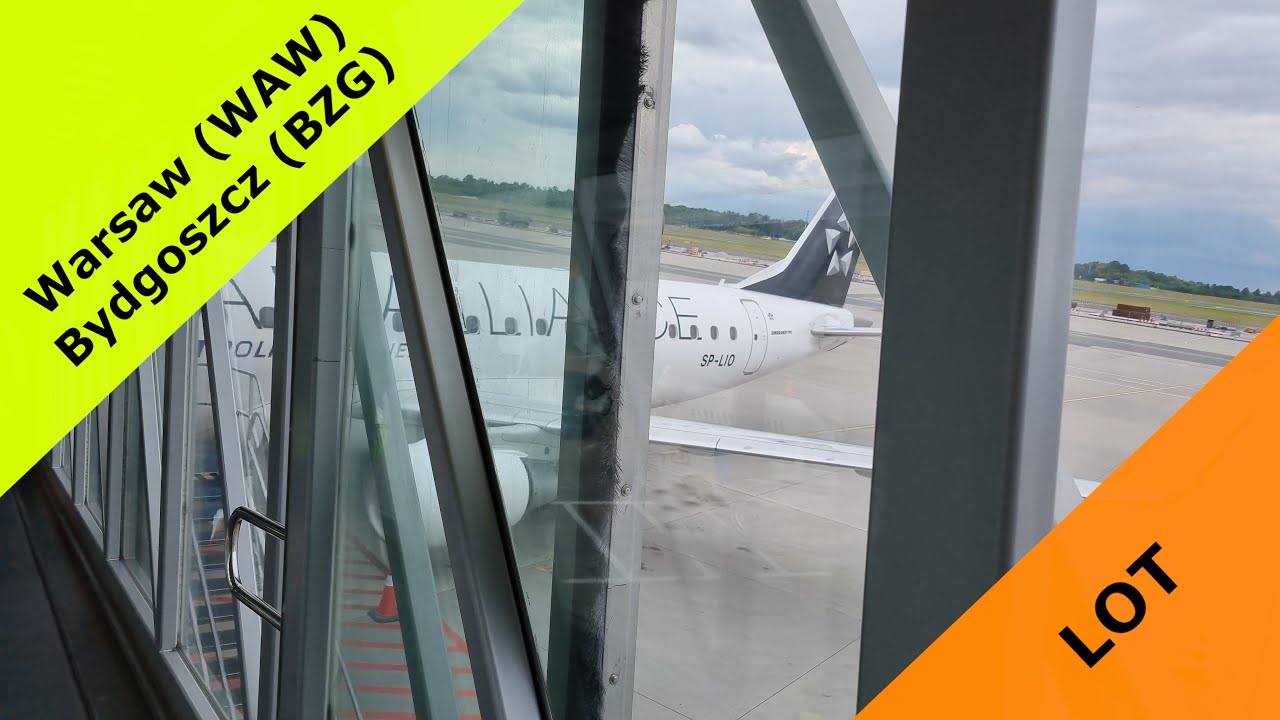 Tripreport | LOT | Warsaw (WAW) - Bydgoszcz | 3.07.2024 | Embraer E175