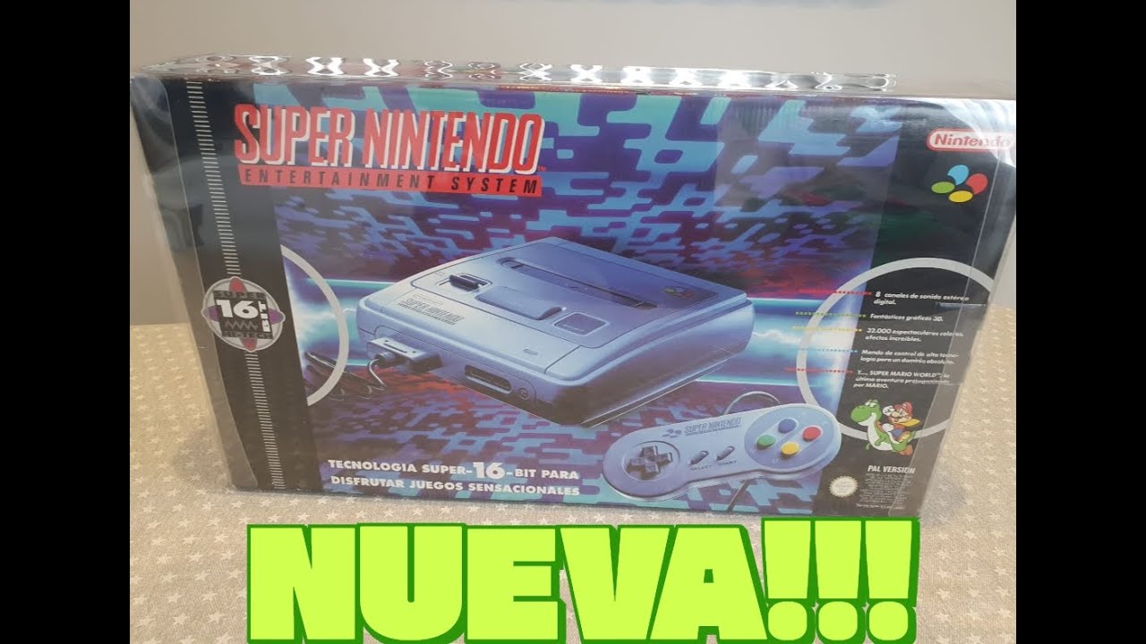 SUPER NINTENDO PACK SUPER MARIO WORLD!!! No es nueva pero no encontrarás una en mejor estado!!!