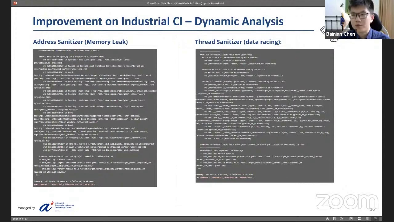 #riceu2020 session: ROS-Industrial Software Quality
