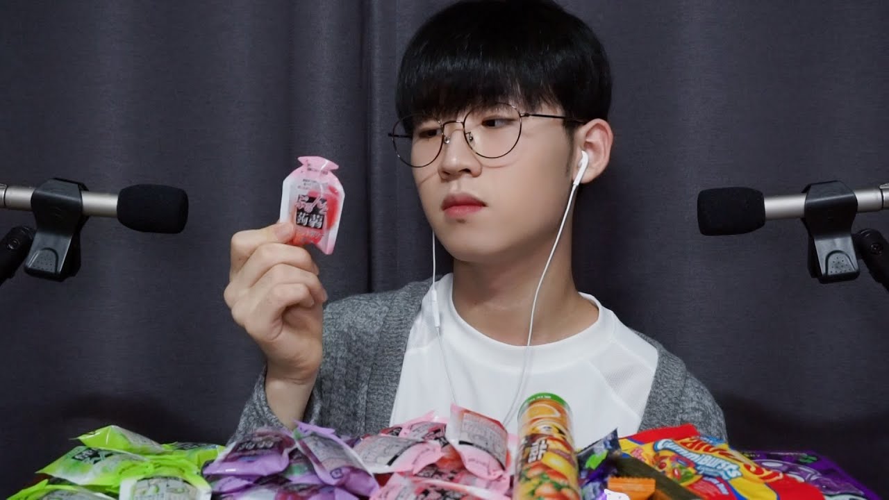 [ASMR] 곤약젤리 이팅 사운드 ASMR｜Jelly Eating Sound ASMR｜남자｜ASMRMale ASMR
