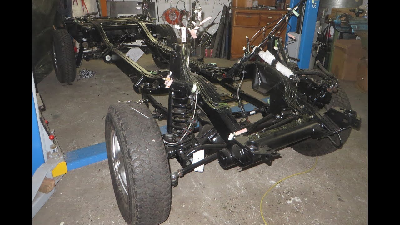 W463 Rahmen Montage (W463 frame assembly)