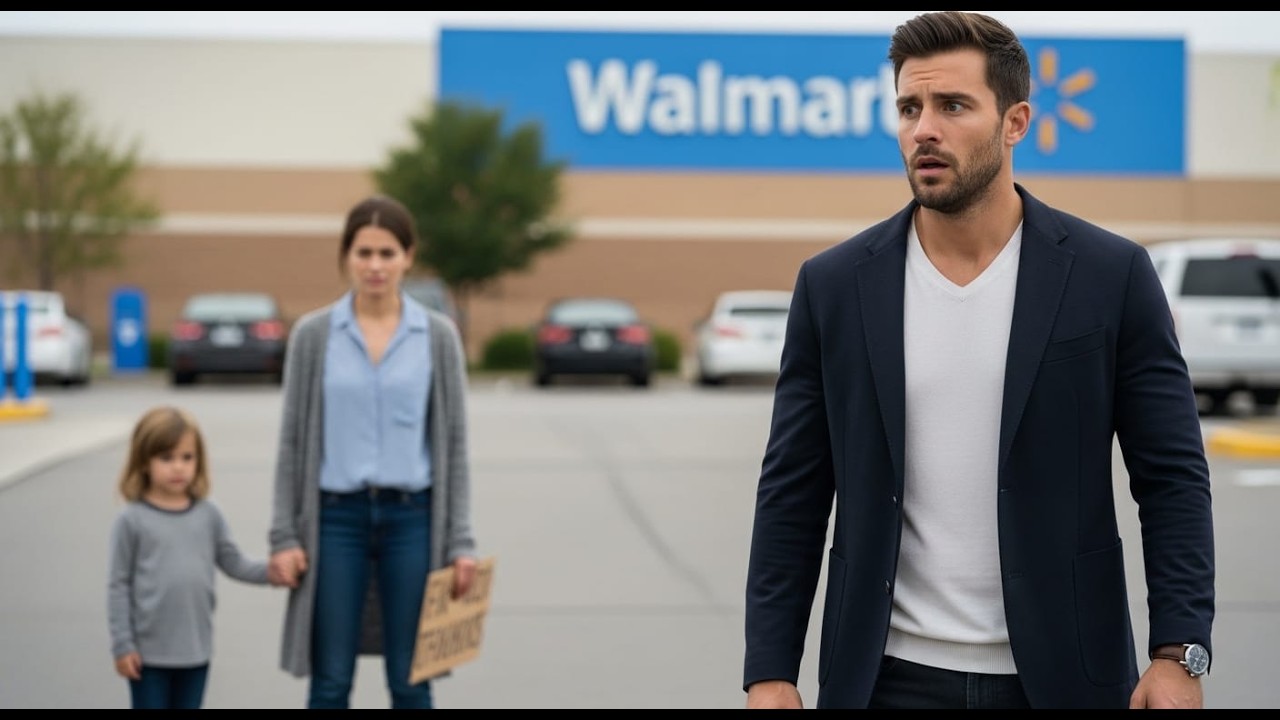 He Saw His Ex Begging Outside Walmart—But She Wasn’t Alone