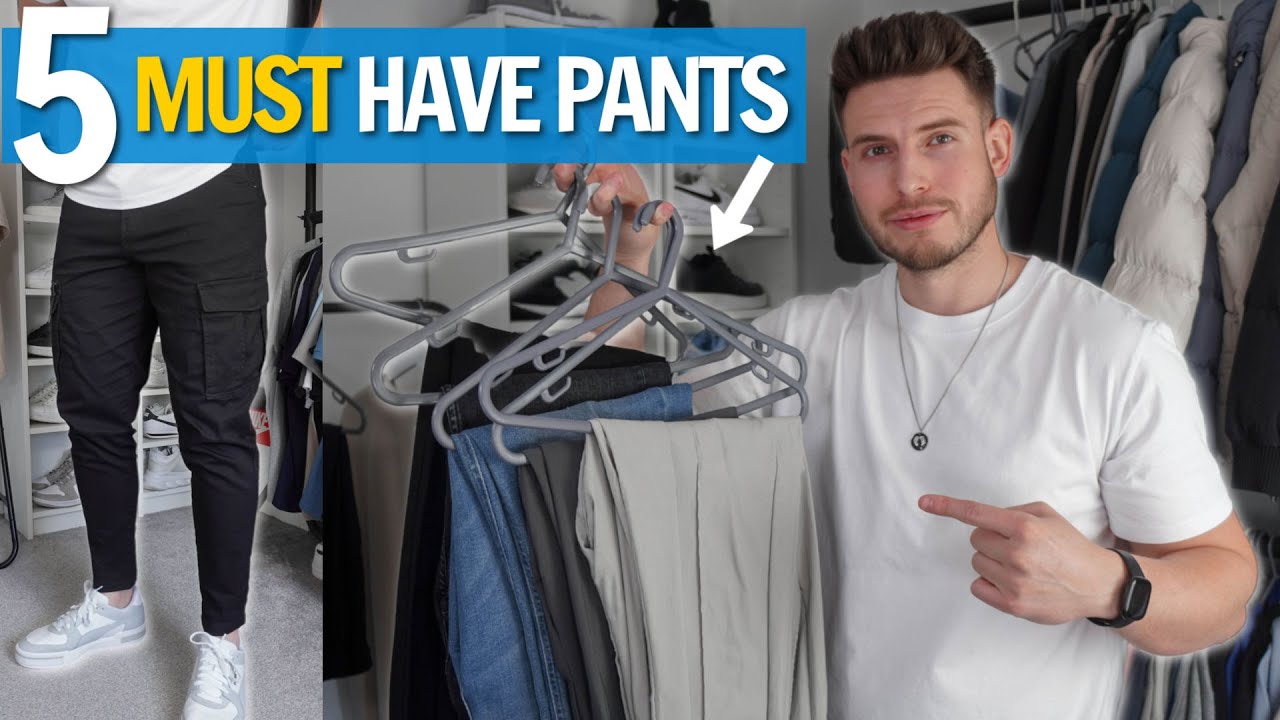 THE ONLY 5 PAIRS OF PANTS I NEED!