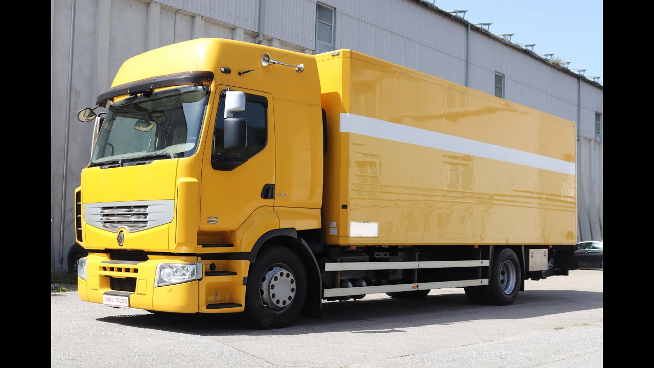 Renault Premium 450 E5 Iso-Koffer