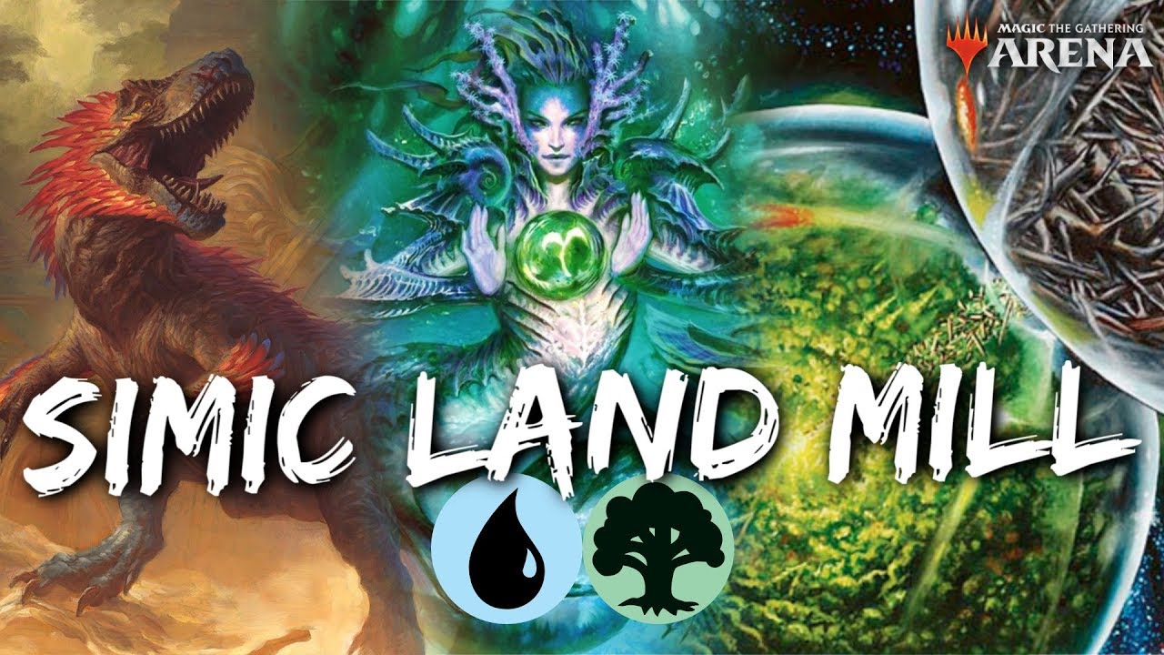 Simic Land Mill [MTG Arena] | Psychic Corrosion Mill Deck in RNA Standard