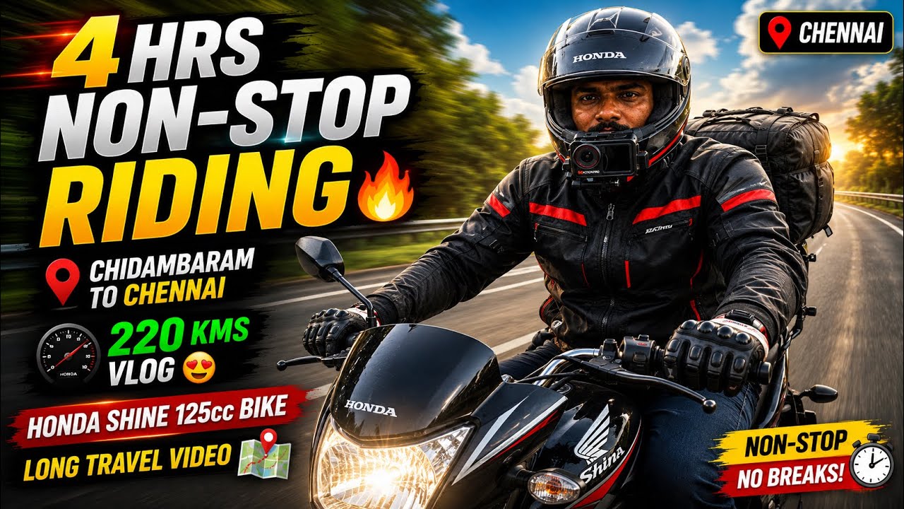 Long Riding🔥|125cc Vlog  in Tamil | #motovlog |  @VlogsTN91 