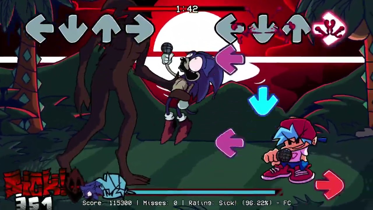 fnf restoration of sonic.exe demogri/griatos week gameplay