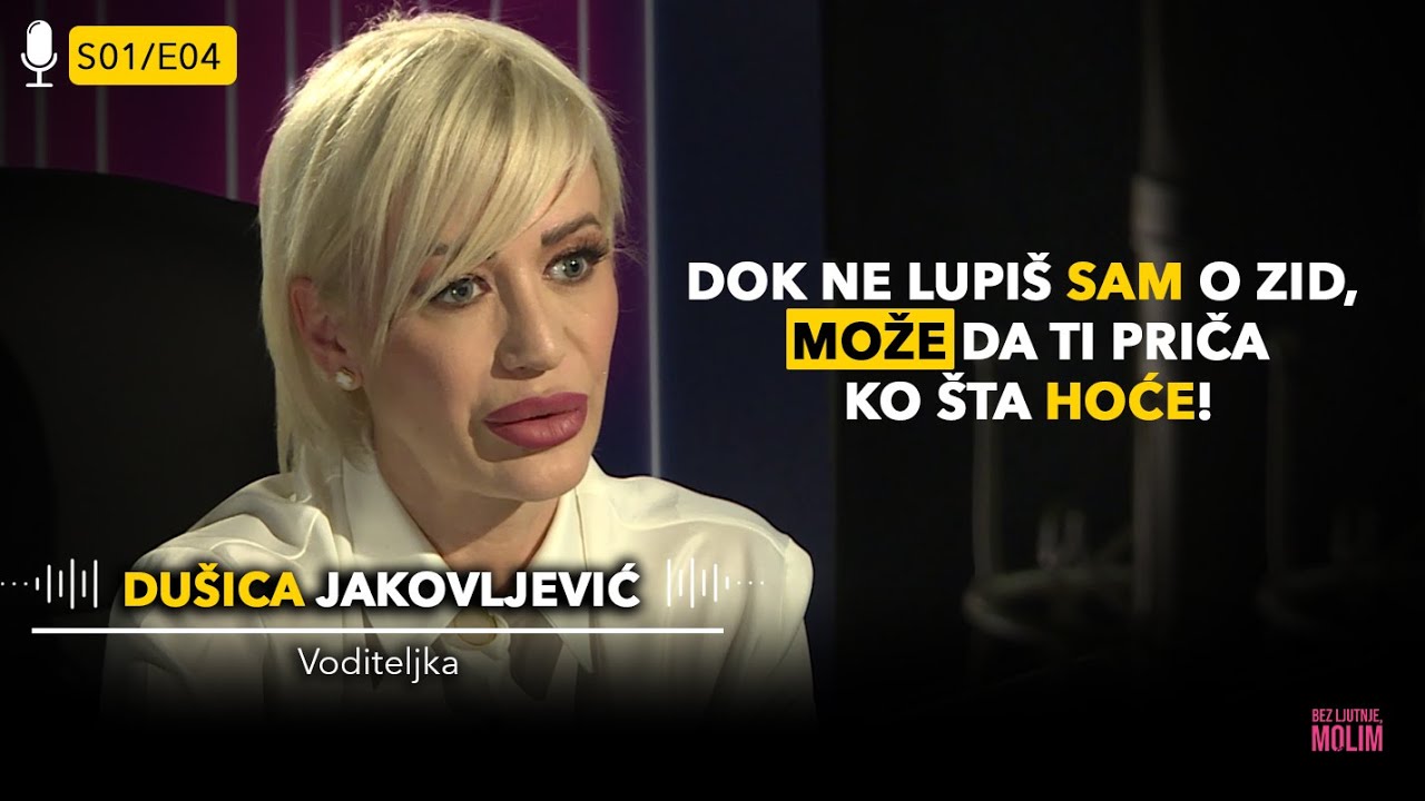 BEZ LJUTNJE, MOLIM - Dušica Jakovljević o odlasku sa Pinka, povratku, teškim trenucima u životu...
