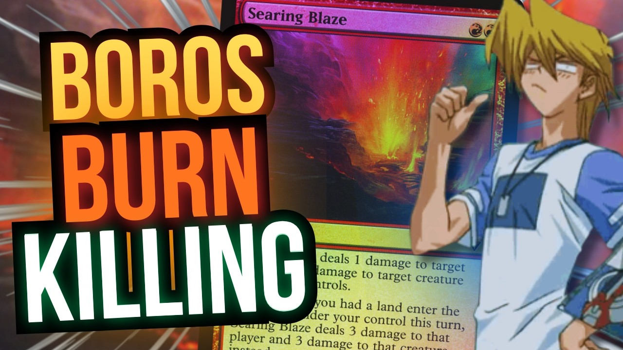 BOROS BURN STILL KILLING IN MODERN!! | MTG Gameplay & Sideboard Guide | MTGO Modern League