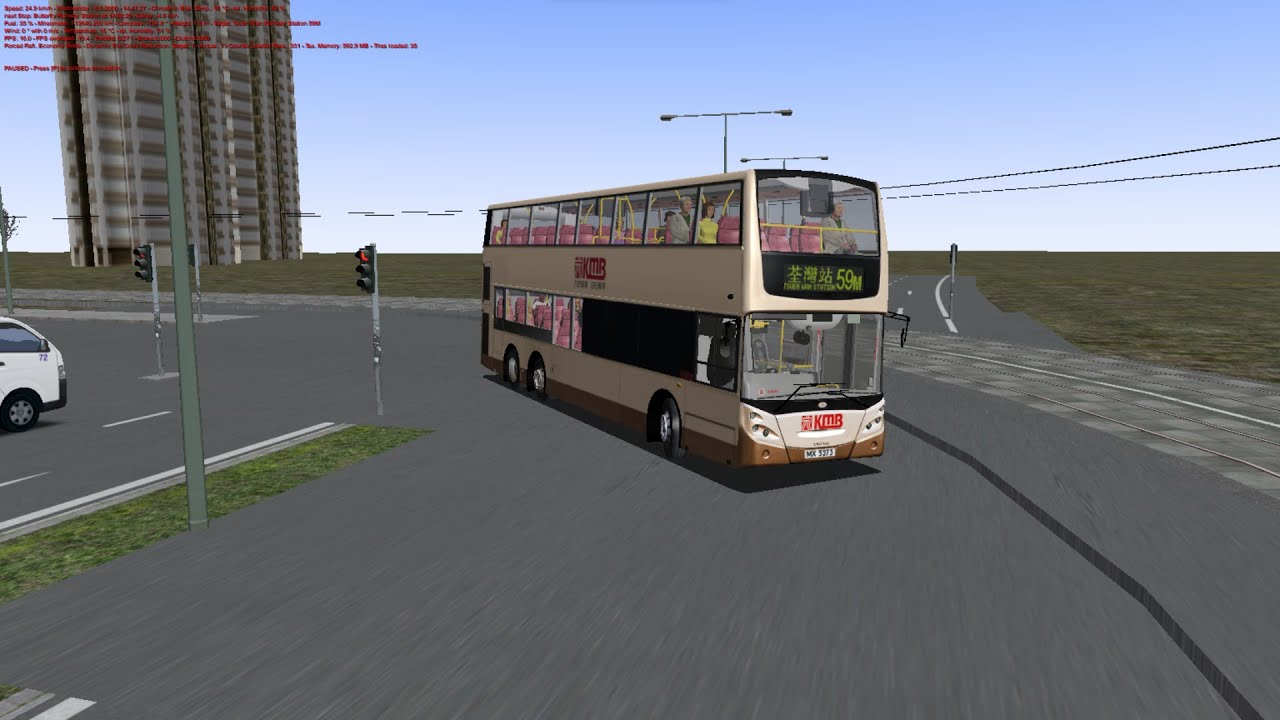 OMSI2 Kmb 59M(屯門碼頭→荃灣站）