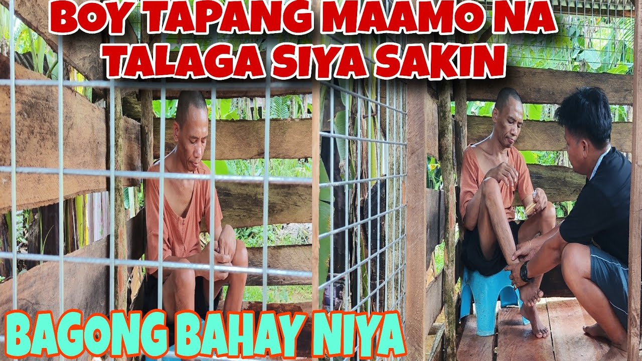 🔴BOY TAPANG BAGO SA BAGONG BAHAY NIYA,
