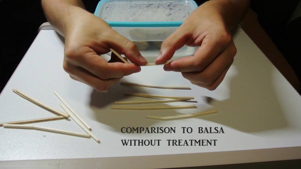 Balsa + Water - Experiment 4