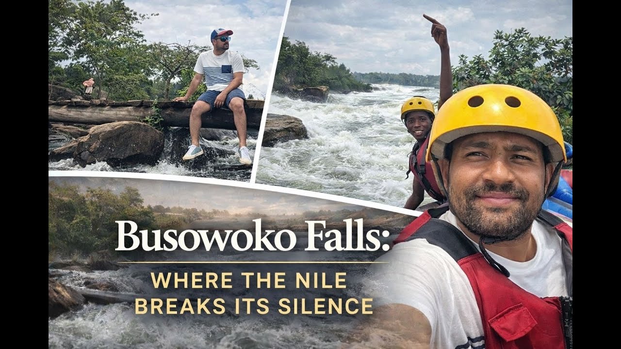 “Busowoko Falls, Jinja | Where the Nile Breaks Its Silence | Wander_Verses”