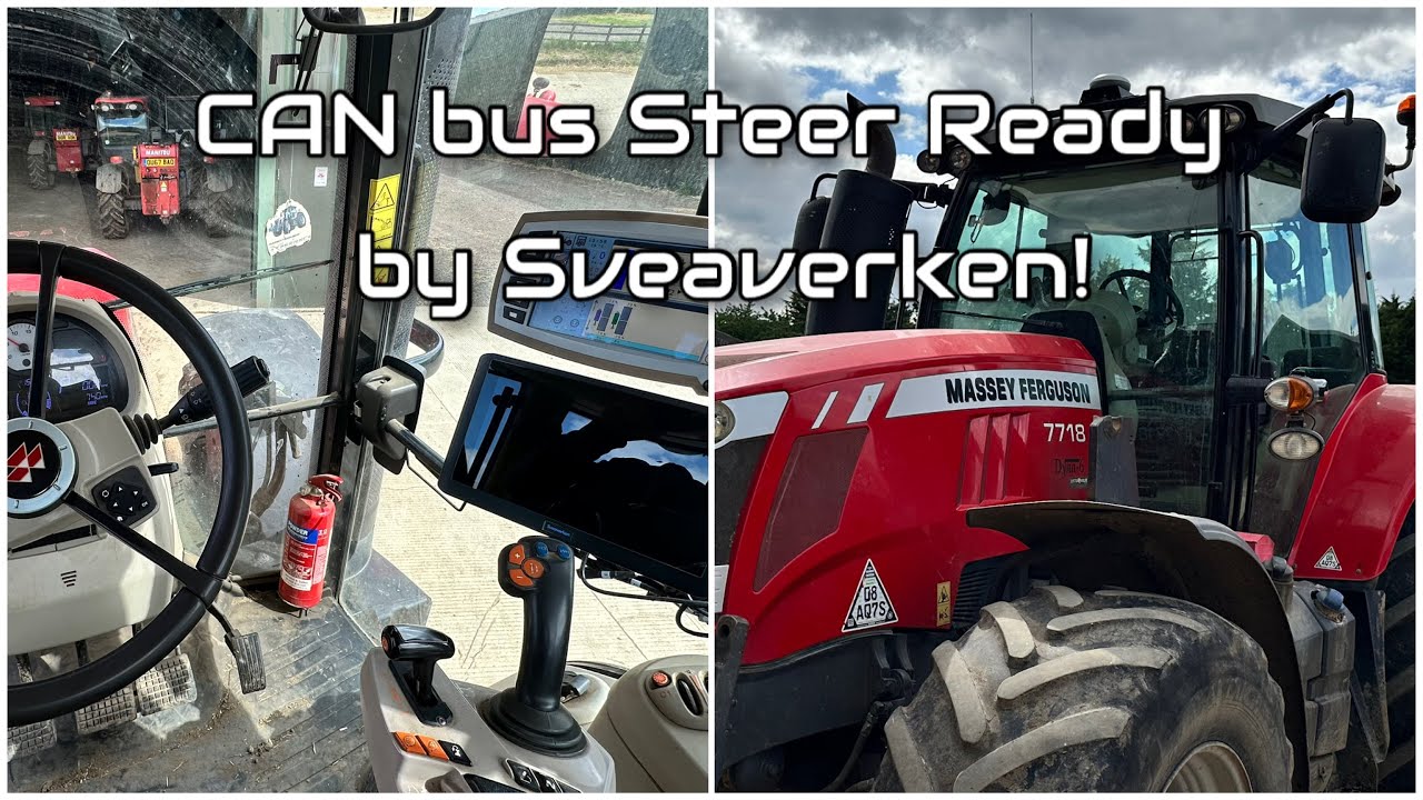 Sveaverken Steer Ready CAN Bus Auto Steer! (Plug and Play)