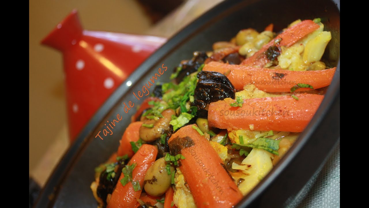 Tajine de légumes: طجين الخضرا/Vegetables Tagine