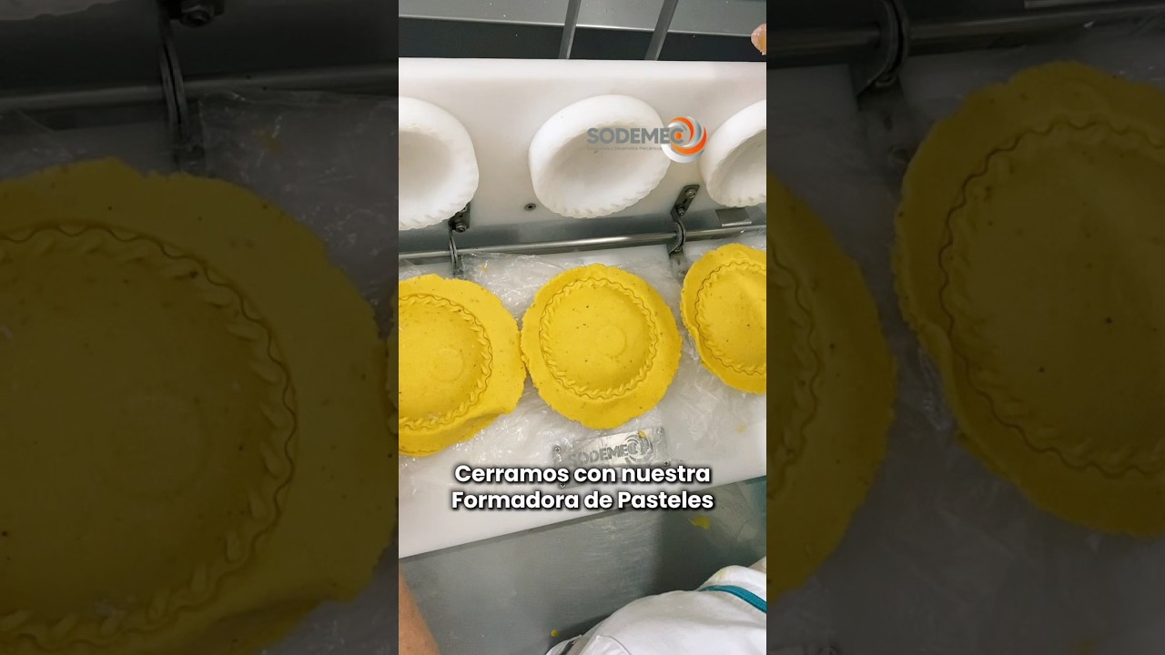 Máquina formadora de pasteles ideal para emprendedores 🤩