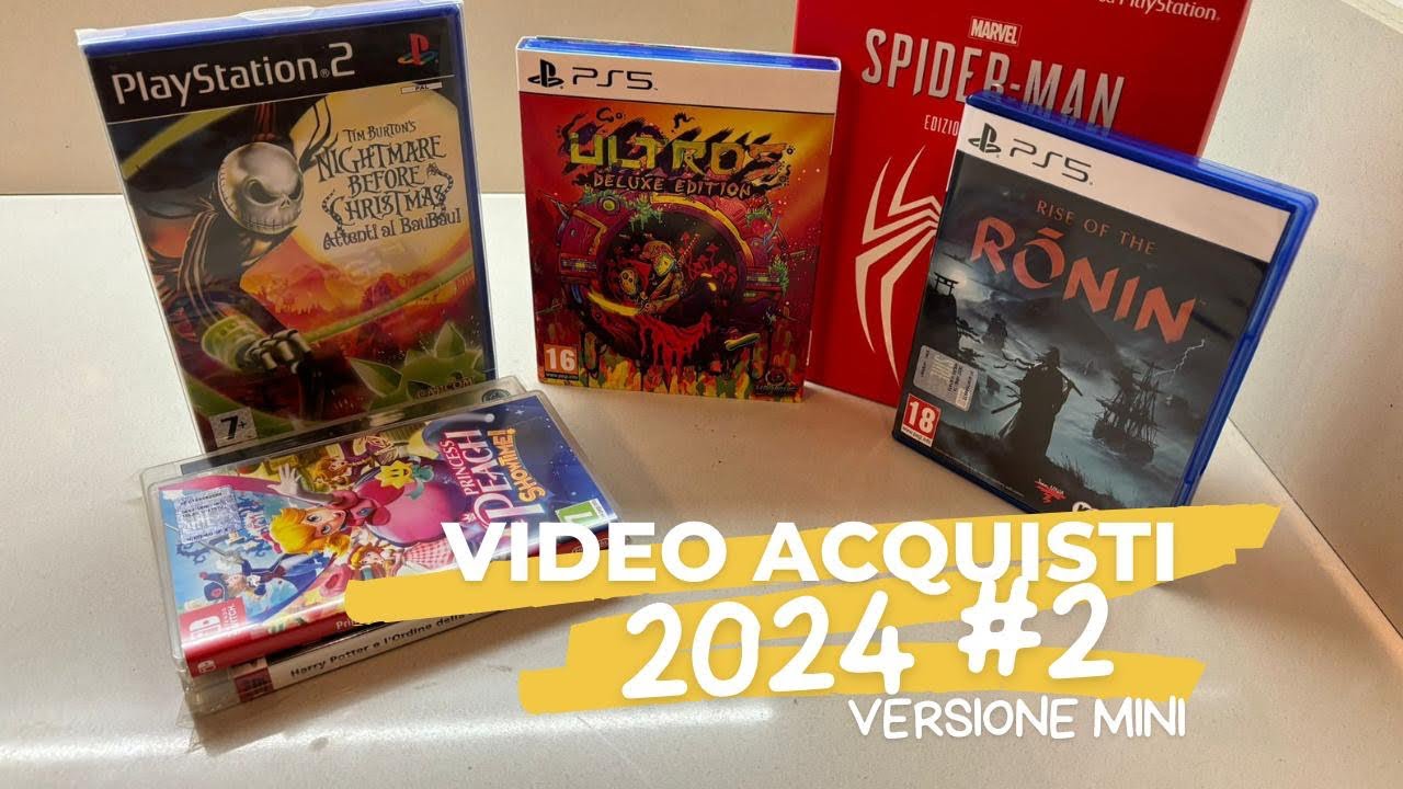 Video Acquisti 2024 #2 (edizione mini!)