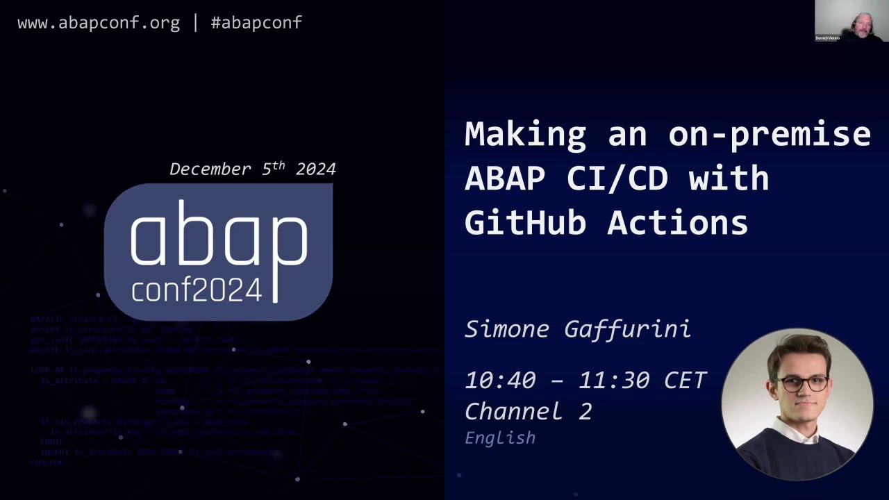 Making an on-premise ABAP CI/CD with GitHub Actions