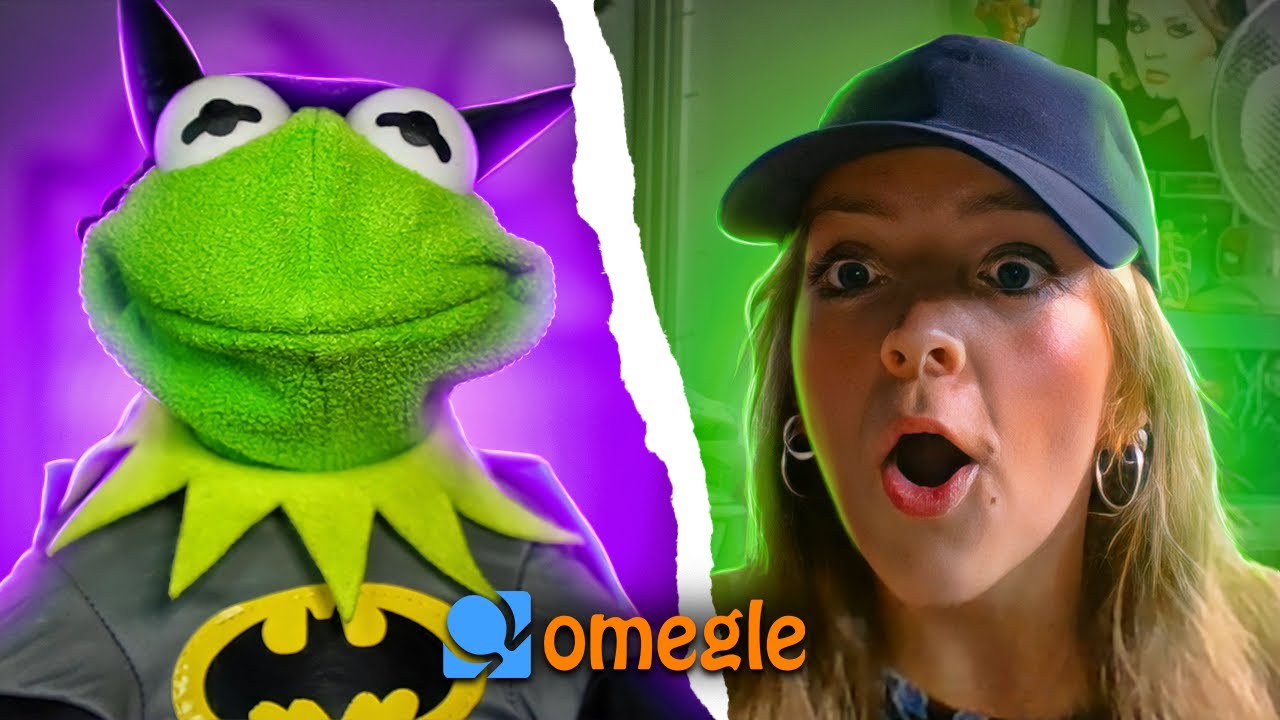 Kermit goes on Omegle as The Batfrog