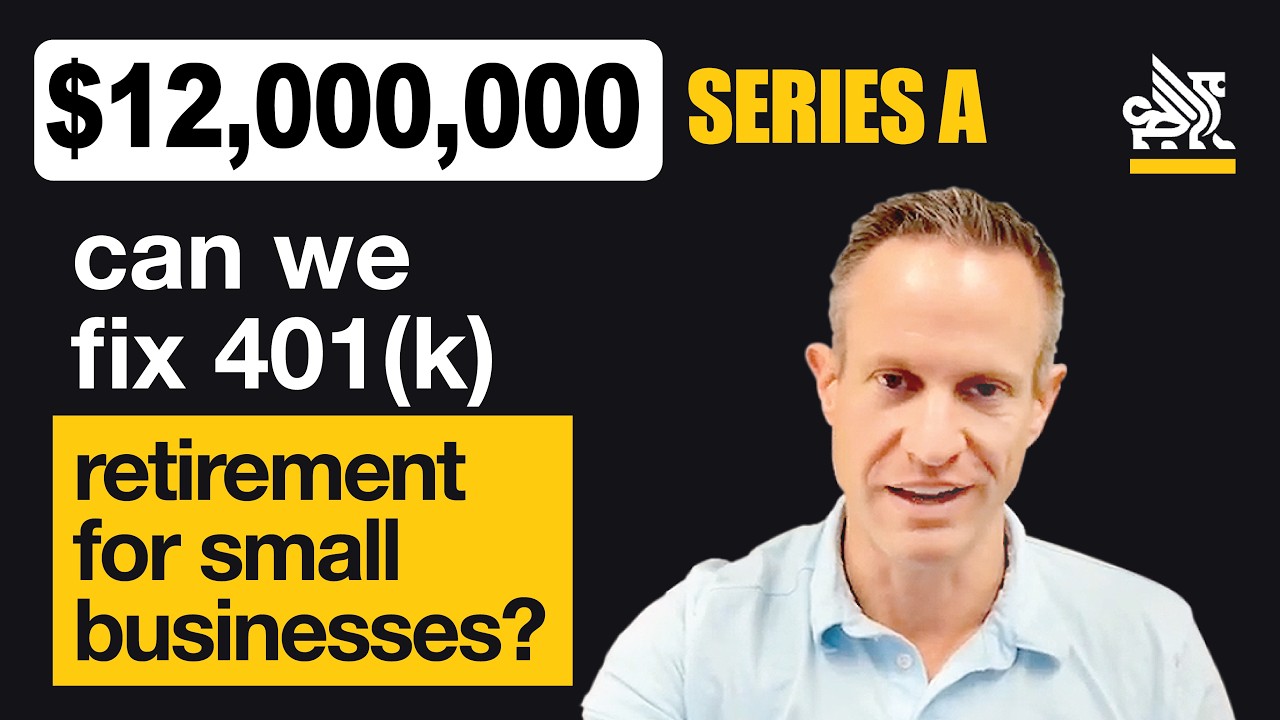 $12M Series A: Fixing 401(k) Benefits for Small Businesses | 401GO Dan Beck | Mark Bruk