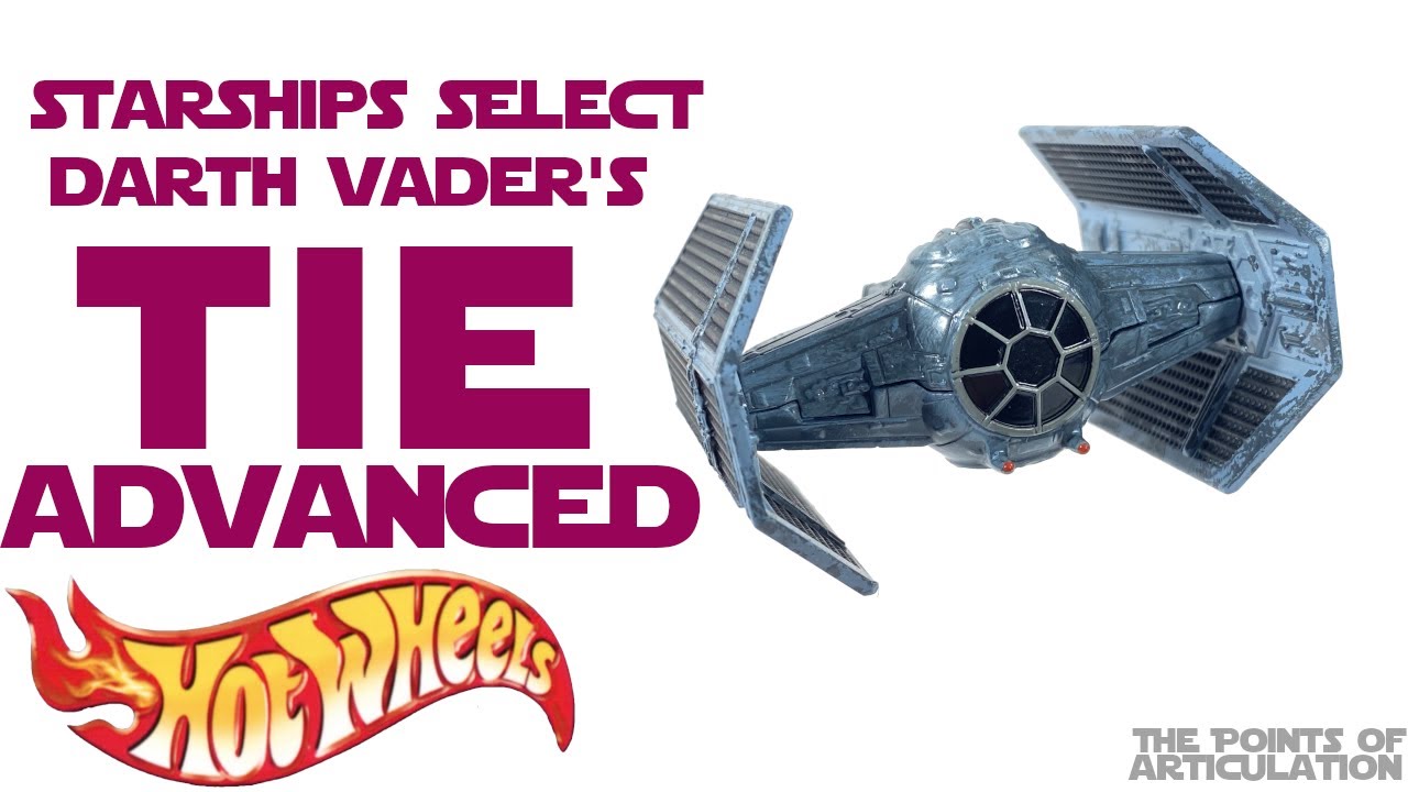 Обзор TIE Дарта Вейдера из Hot Wheels Star Wars Starships Select #6