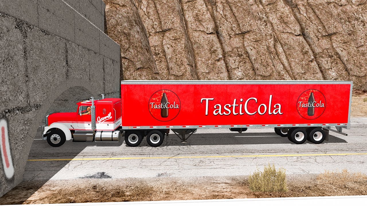 Tasti Cola Delivery Fails #10 - BeamNG DRIVE | SmashChan