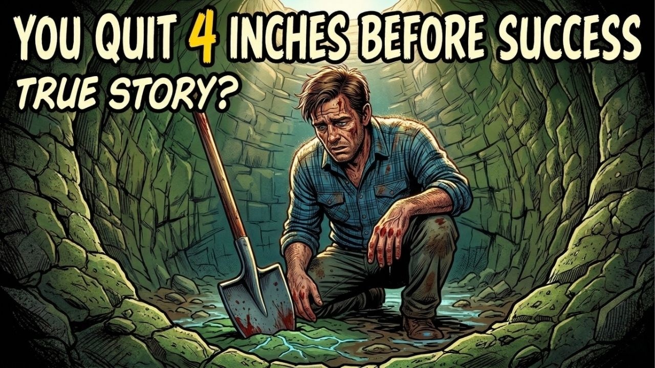 Graded Reader English Story | The Green Clay Layer – Why Most People Quit Before Success