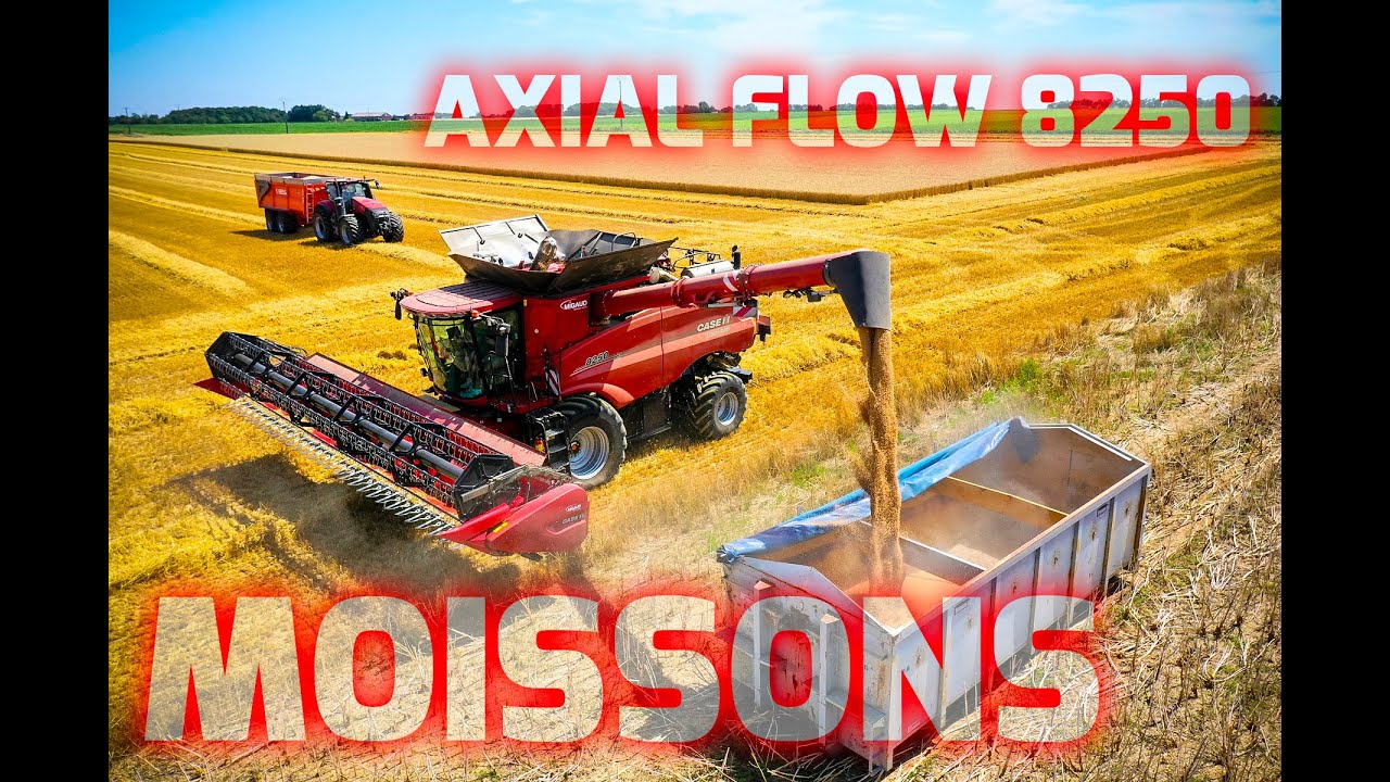 Démo Moissonneuse-Batteuse Case IH Axial Flow 8250 dans le 79