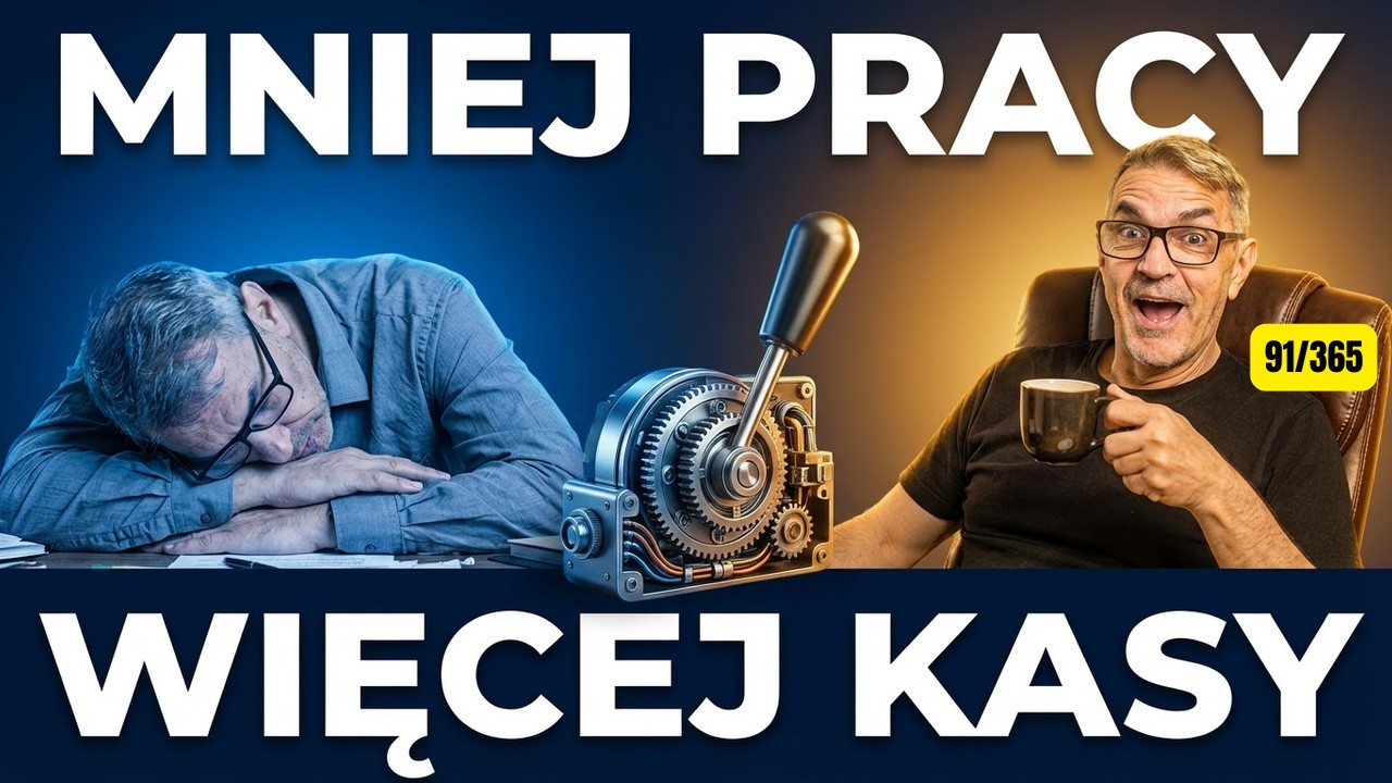 Dźwignia po 50‑tce – jak pracować mniej, a zyskać więcej?
