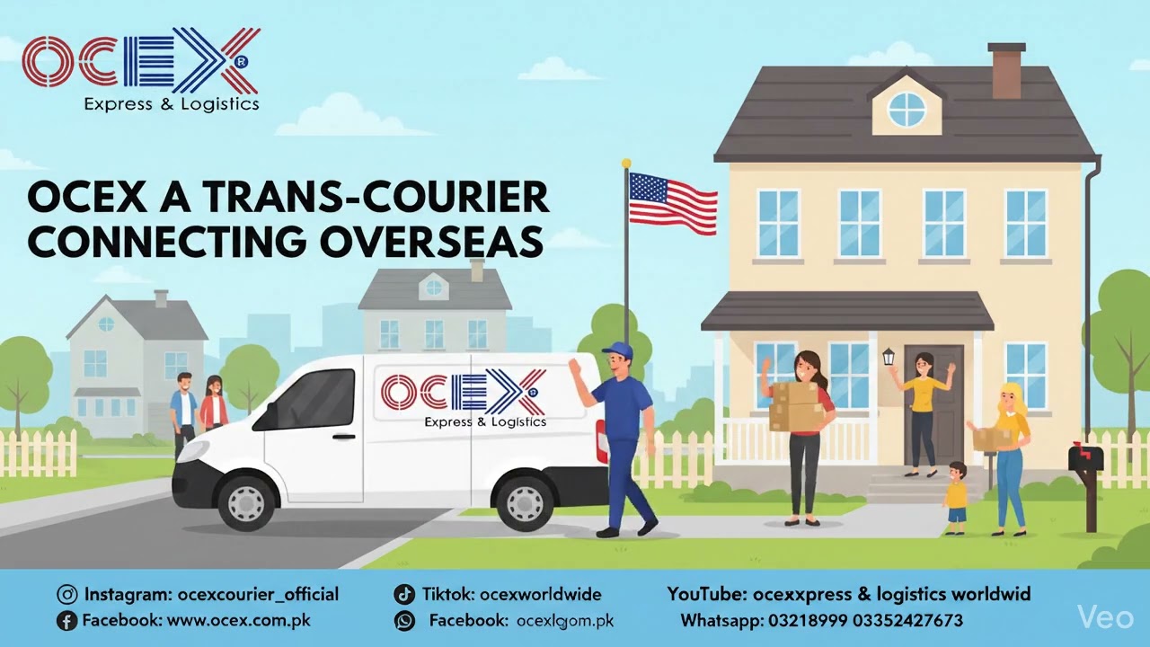 OCEX A Trans-Courier Connecting Overseas / Delivers Around the World...!