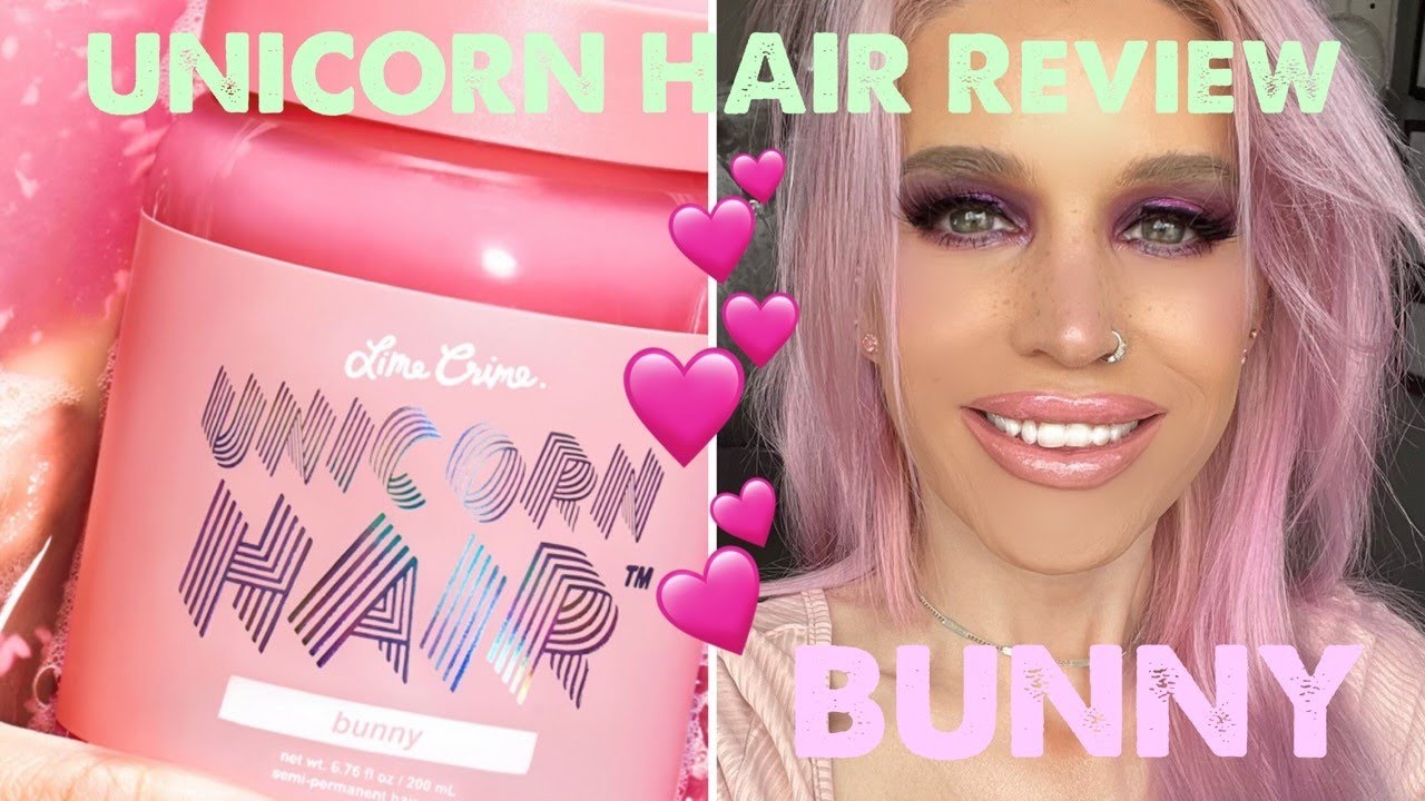 Lime Crime UNICORN HAIR in BUNNY // Review