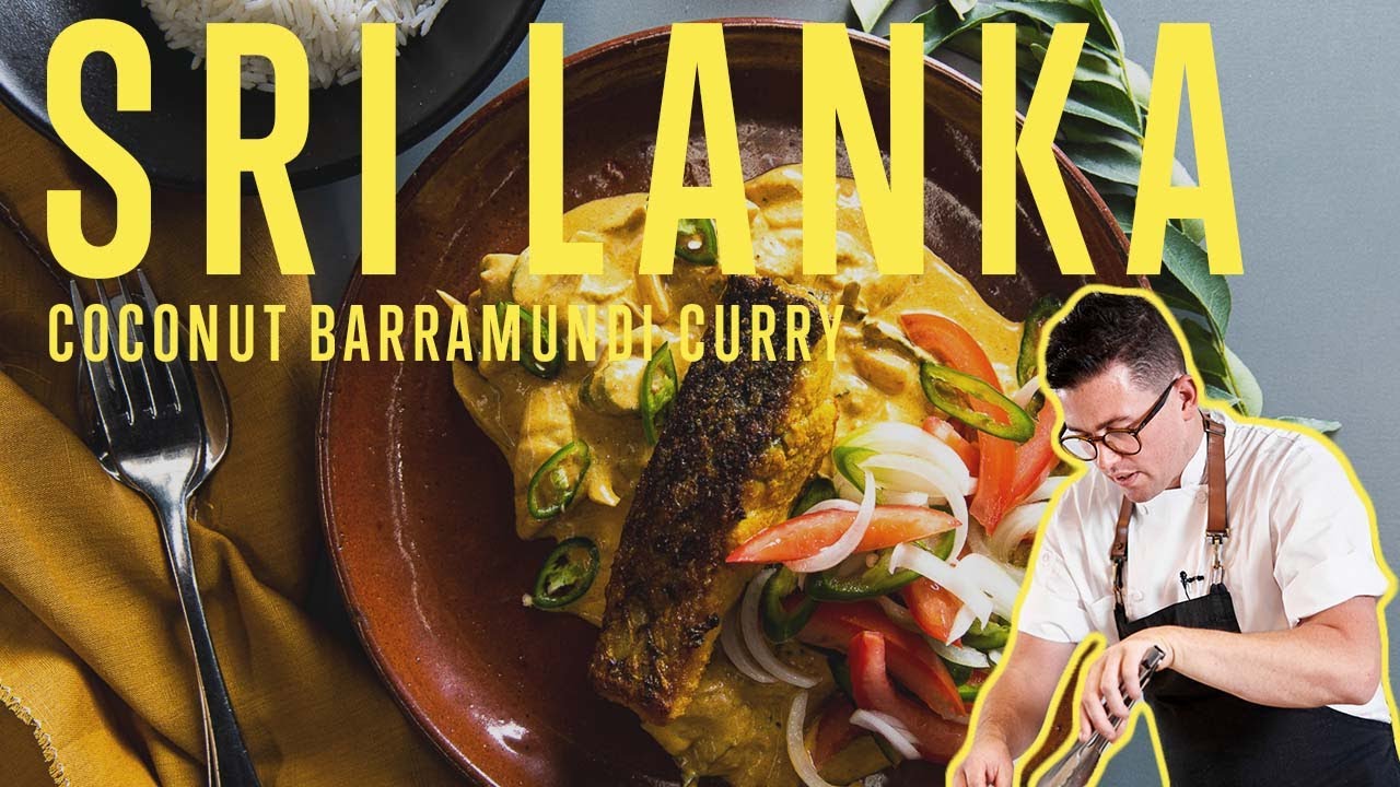 HEAVEN ON A PLATE! SRI LANKAN COCONUT & TURMERIC BARRAMUNDI CURRY