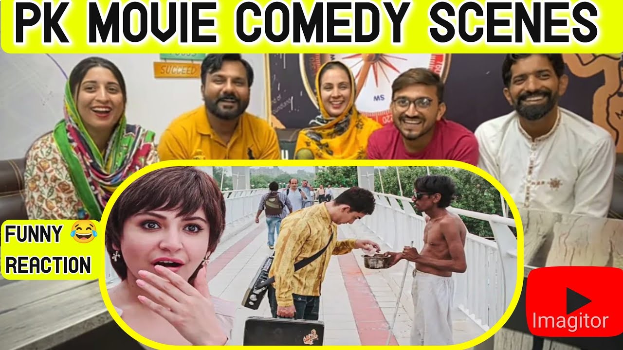 PK अंधे भिखारी के कटोरे मेसे पैसे उठा लेता है! | Amir Khan Comedy | Anushka Sharma | PK Movie Comedy