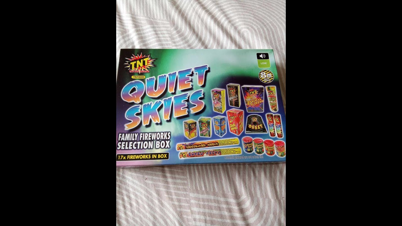 Aldi Quiet Skies selection box by TNT