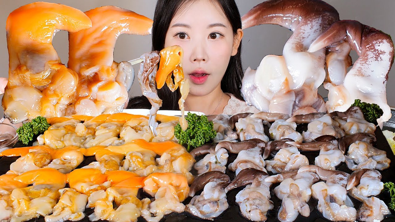 제철이지만 올해 너무 귀한 조개🐦 새조개 , 갈미조개 (명주조개) 회, 샤브샤브 먹방 cockle clam & hen clam  mukbang korean food