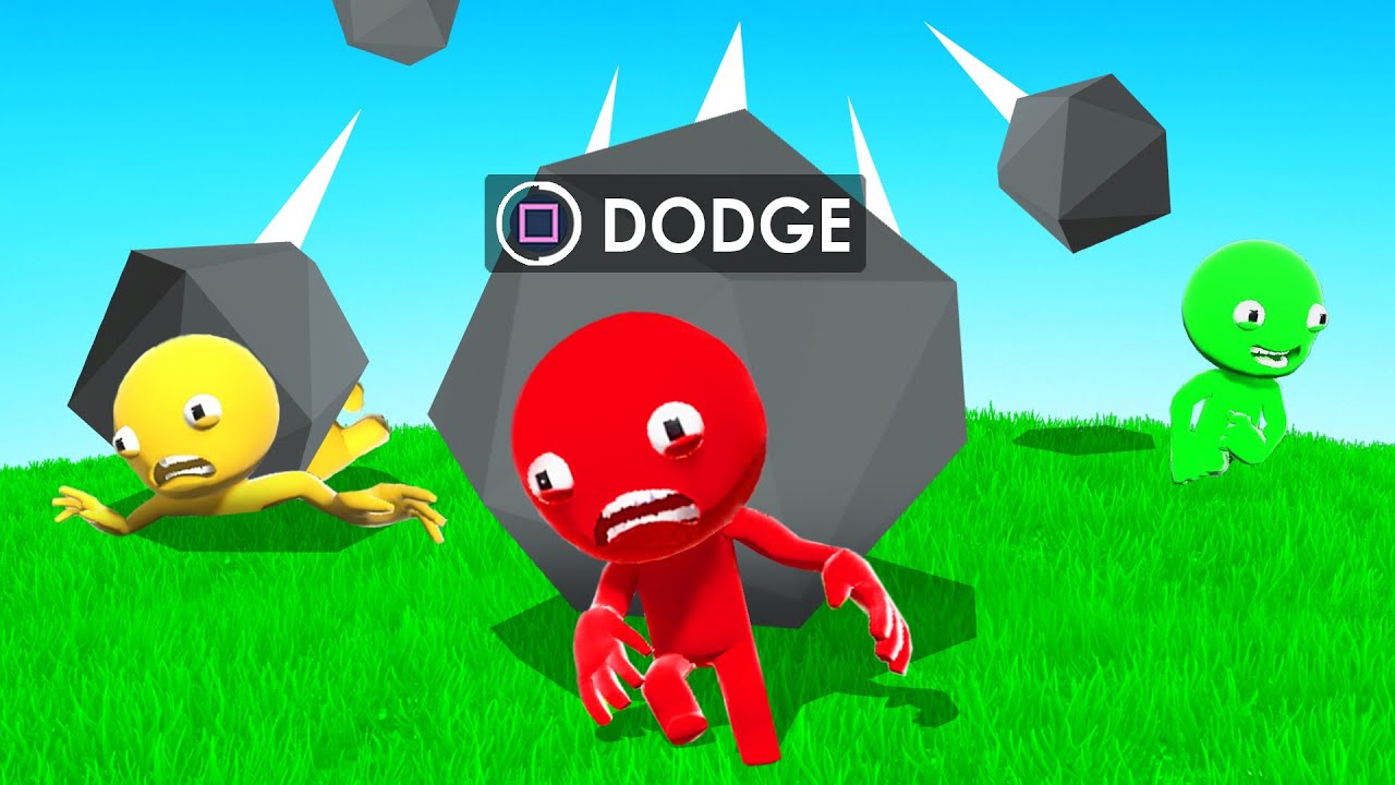 Only 1 Will SURVIVE The Falling BOULDERS! (Party Panic)