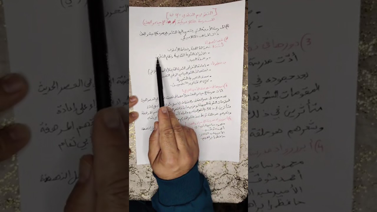 التقييم النقدي شعر المنفى @prof_zoubirbouzaghou 