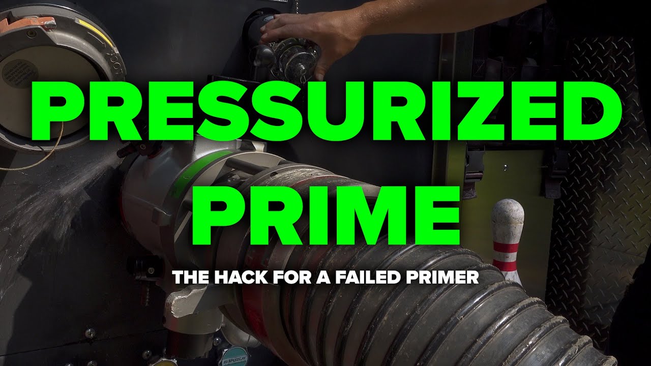 Pressurized Prime | Failed Primer (Rural Water Supply - E4)