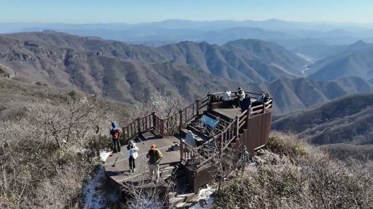2026-02-07(토) 전북 진안 운장산 드론촬영