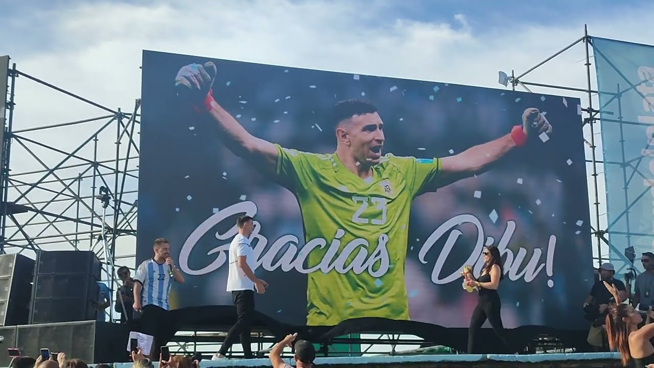 Dibu Martinez en Arena Fest Mar del Plata Completo