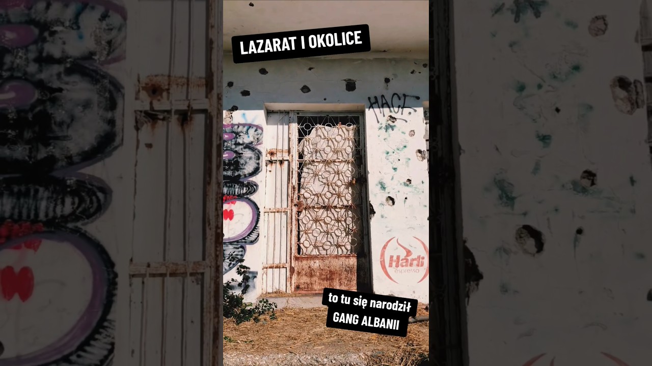 Tu się narodził Gang Albanii... Lazarat! #albania #lazarat #saranda #cfmoto450 #adv