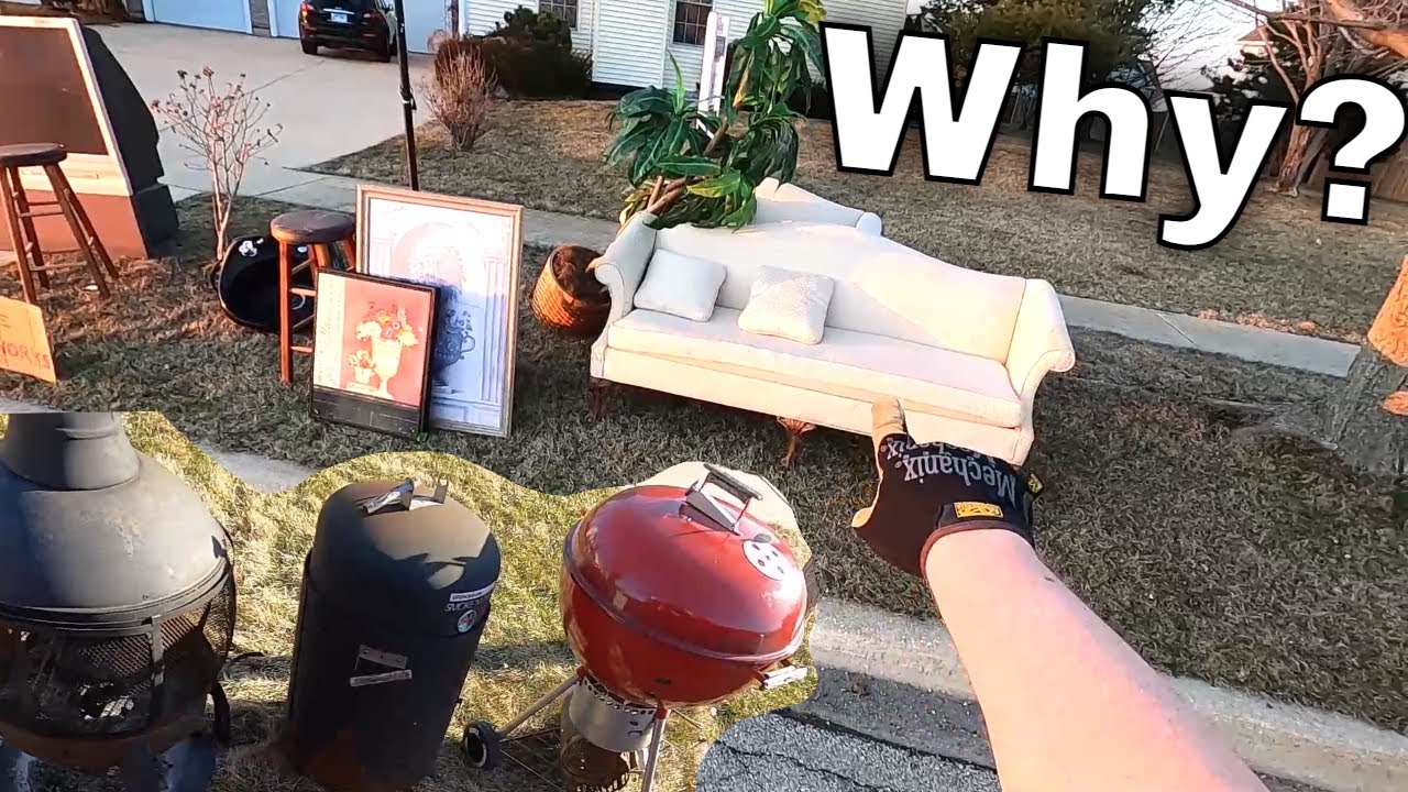 They Pitched Everything - Curb Shopping Garbage Day