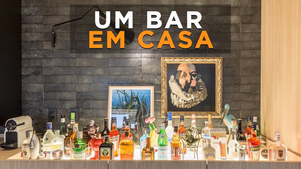 4 SUPER IDEIAS de bares para a SUA CASA!