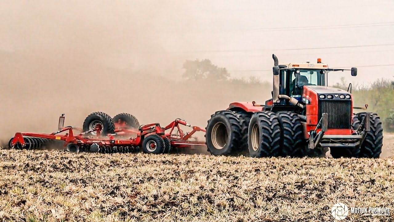 BIG TRACTOR / Tillage with a Versatile 535 Tractor and Horsch Joker 12 RT / Hungary 2020