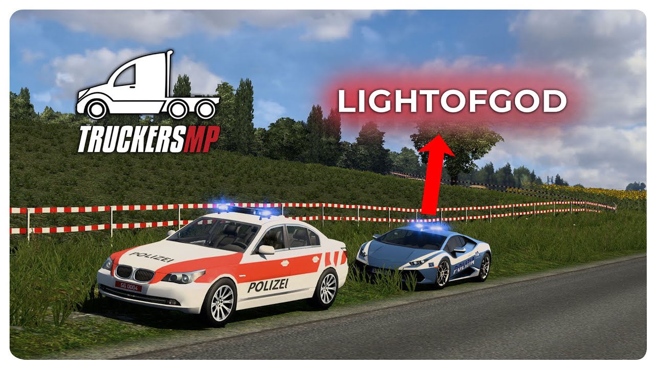 Türk Admin LIGHTOFGOD ile Devriye | TruckersMP Admin | TR