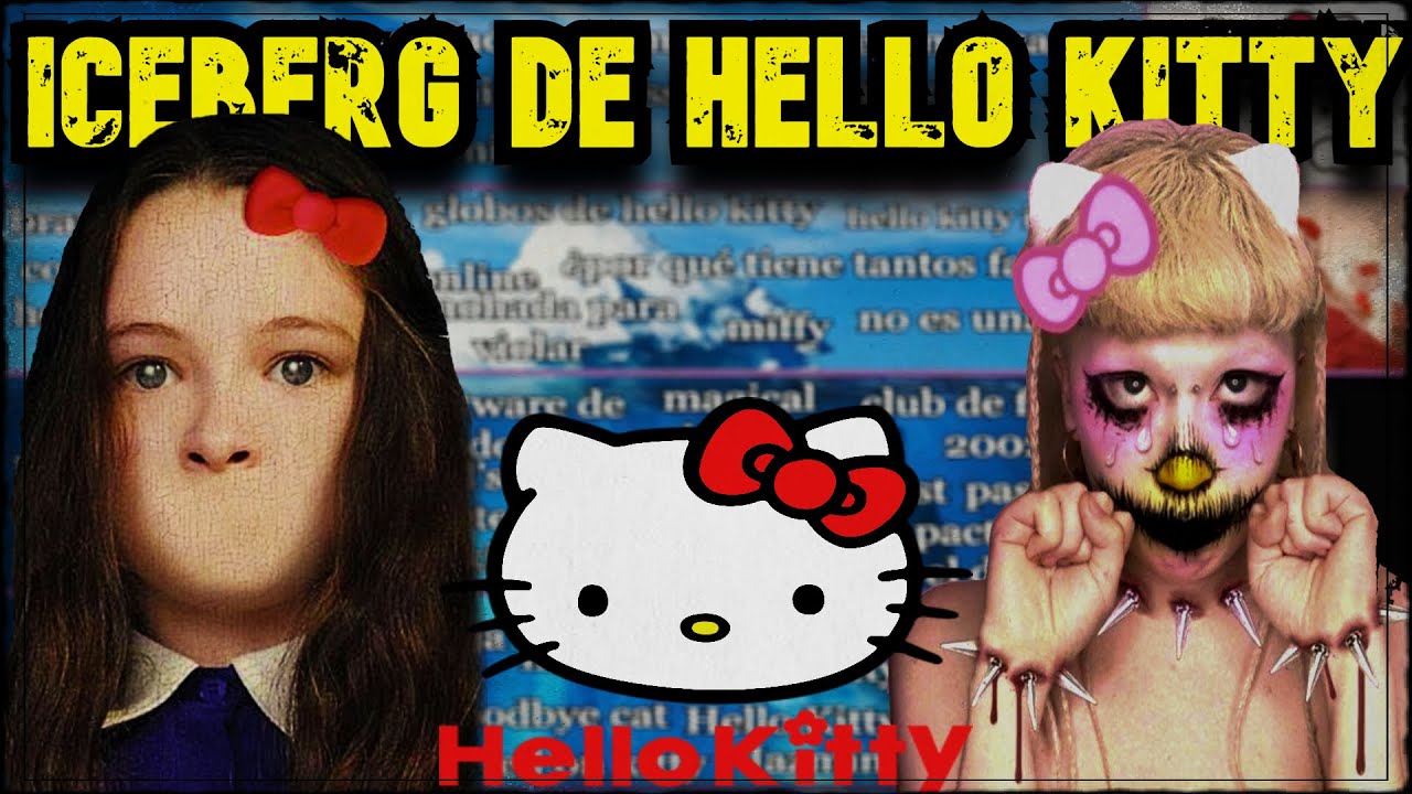 ¿por qué este iceberg te dejará marcado? iceberg de Hello Kitty